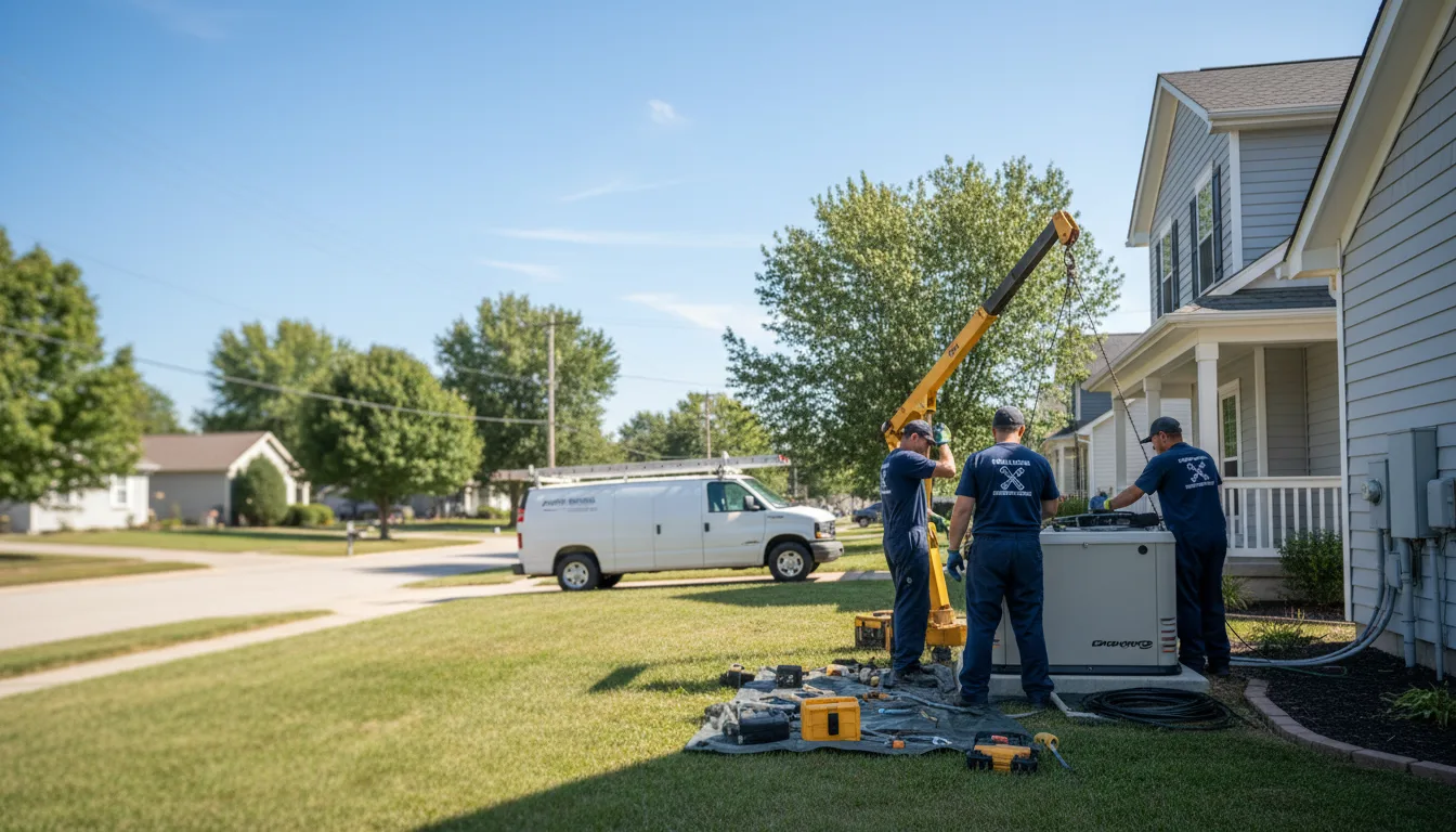 Generator Installation in Spring Green, WI near me